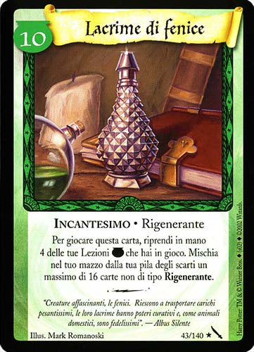 043/140 Lacrime di Fenice rara (IT)