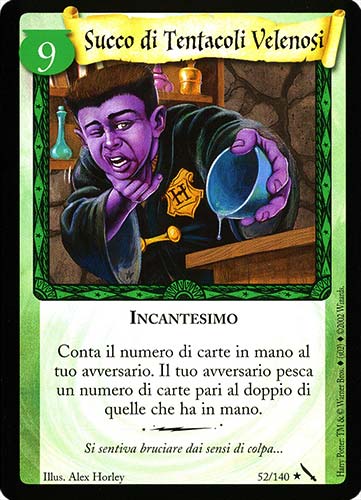 052/140 Succo di Tentacoli Velenosi rara (IT)