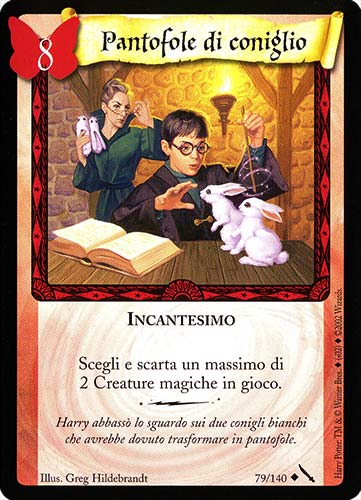 079/140 Pantofole di Coniglio non comune (IT)