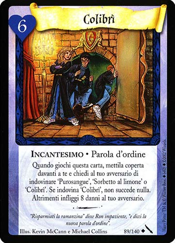 089/140 Colibri' non comune (IT)