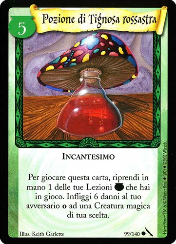 099/140 Pozione di Tignosa Rossastra comune (IT)