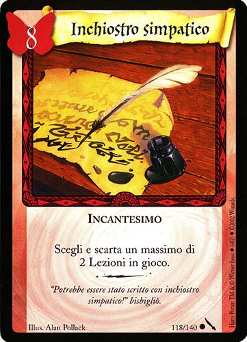 118/140 Inchiostro Simpatico comune (IT)