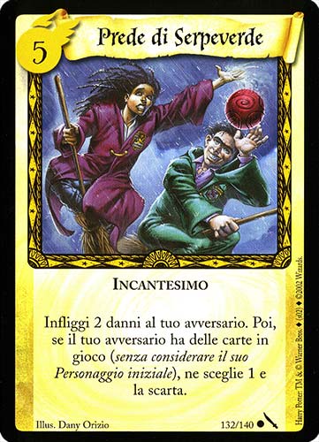 132/140 Prede di Serpeverde comune (IT)