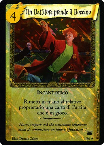 01/80 Un Battitore Prende il Boccino rara foil (IT)