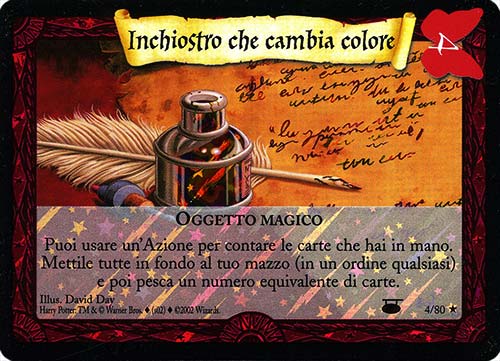 04/80 Inchiostro che Cambia Colore rara foil (IT)
