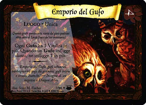 07/80 Emporio del Gufo rara foil (IT)