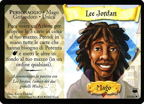 19/80 Lee Jordan rara (IT)
