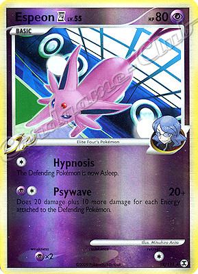018 / 111 Espeon LV.55 rara foil reverse (EN) -NEAR MINT-
