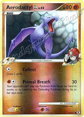 055 / 111 Aerodactyl LV.62 comune foil reverse (EN) -NEAR MINT-