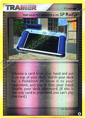 096 / 111 Team Galactic's Invention G-109 SP Radar non comune foil reverse (EN) -NEAR MINT-