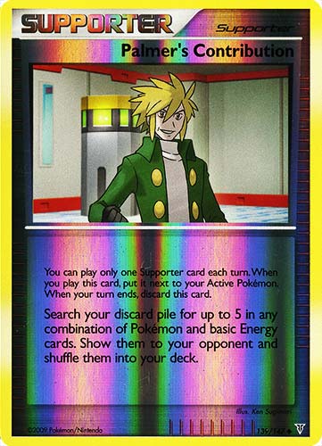 139 / 147 Parmer's Contribution non comune foil reverse (EN) -NEAR MINT-