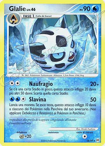 18 / 99 Glalie LIV.46 rara (IT) -NEAR MINT-