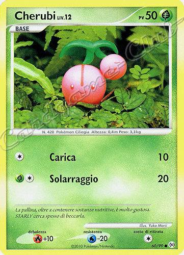 60 / 99 Cherubi LIV.12 comune (IT) -NEAR MINT-