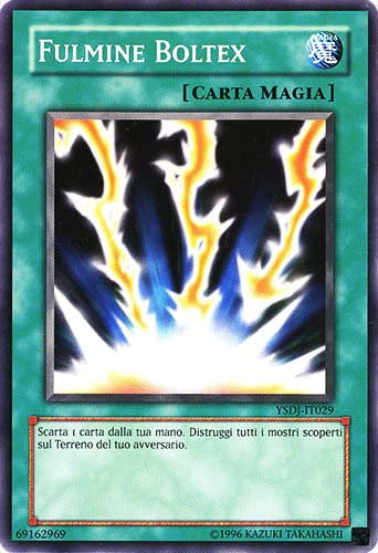 YSDJ-IT029 Fulmine Boltex comune Unlimited (IT) -NEAR MINT-