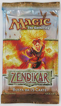 Zendikar busta 15 carte (IT)