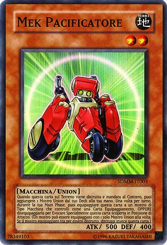 SDMM-IT003 Mek Pacificatore super rara unlimited (IT) -NEAR MINT-