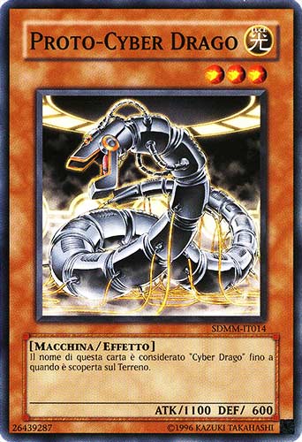 SDMM-IT014 Proto-Cyber Drago comune unlimited (IT) -NEAR MINT-