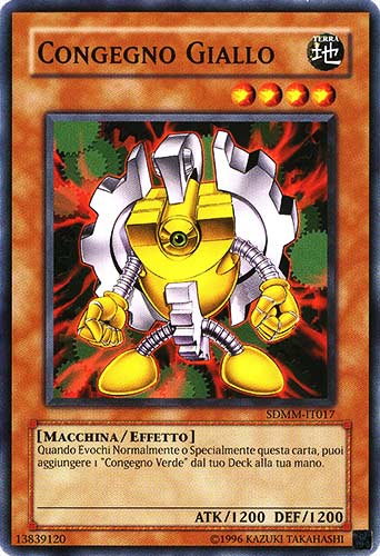SDMM-IT017 Congegno Giallo comune unlimited (IT) -NEAR MINT-