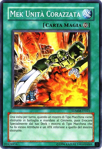 SDMM-IT021 Mek Unita' Corazzata comune unlimited (IT) -NEAR MINT-