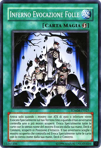 SDMM-IT027 Inferno Evocazione Folle comune unlimited (IT) -NEAR MINT-