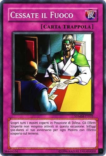 SDMM-IT035 Cessate il Fuoco comune unlimited (IT) -NEAR MINT-