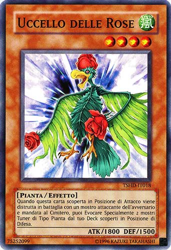 TSHD-IT018 Uccello delle Rose super rara Unlimited (IT) -NEAR MINT-