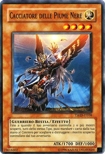 TSHD-IT038 Cacciatore delle Piume Nere comune Unlimited (IT) -NEAR MINT-