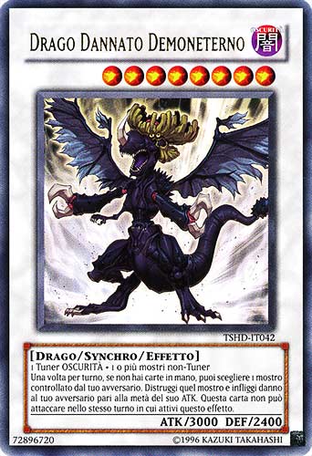 TSHD-IT042 Drago Dannato Demoneterno ultra rara Unlimited (IT) -PLAYED-