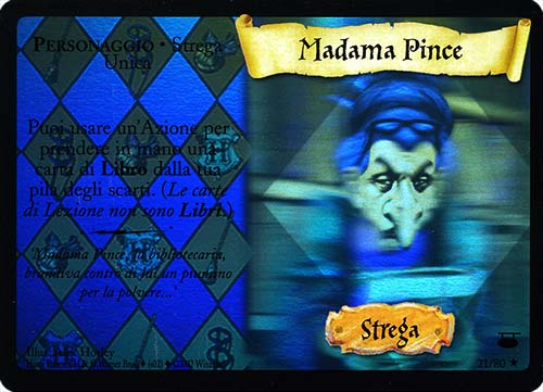 21/80 Madama Pince rara speciale olografica foil (IT)