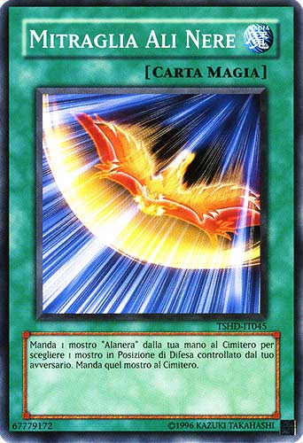TSHD-IT045 Mitraglia Ali Nere comune Unlimited (IT) -NEAR MINT-