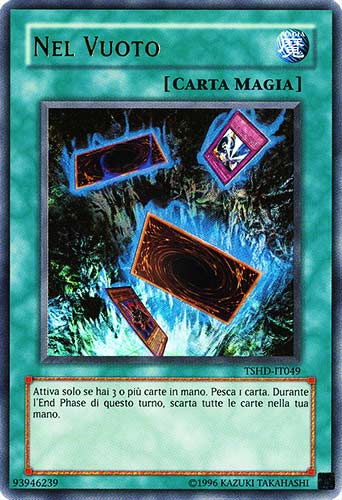 TSHD-IT049 Nel Vuoto ultra rara Unlimited (IT) -NEAR MINT-