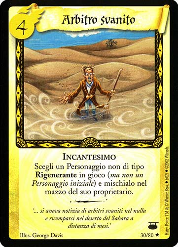 30/80 Arbitro Svanito rara (IT)