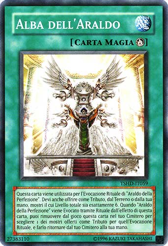 TSHD-IT059 Alba dell'Araldo comune Unlimited (IT) -NEAR MINT-