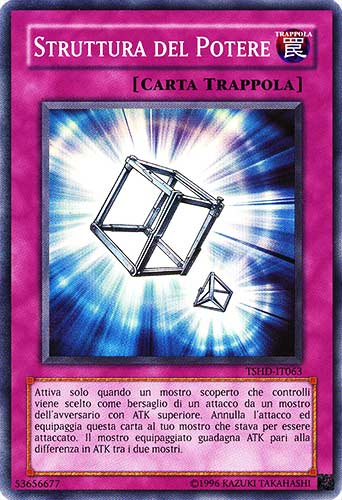 TSHD-IT063 Struttura del Potere super rara Unlimited (IT)  -PLAYED-