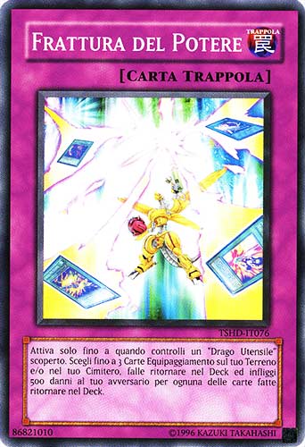 TSHD-IT076 Frattura del Potere comune Unlimited (IT) -NEAR MINT-