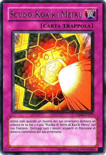 TSHD-IT077 Scudo Koa'ki Meiru rara Unlimited (IT) -NEAR MINT-