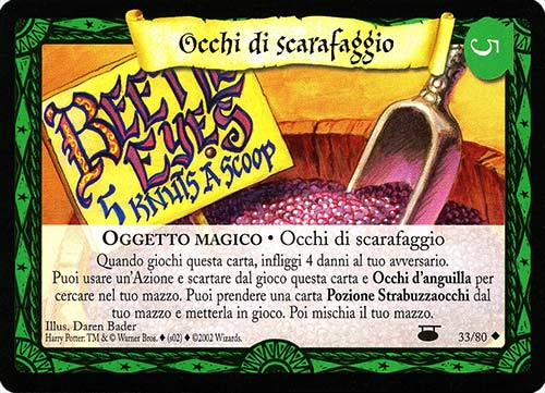 33/80 Occhi di Scarafaggio non comune (IT)