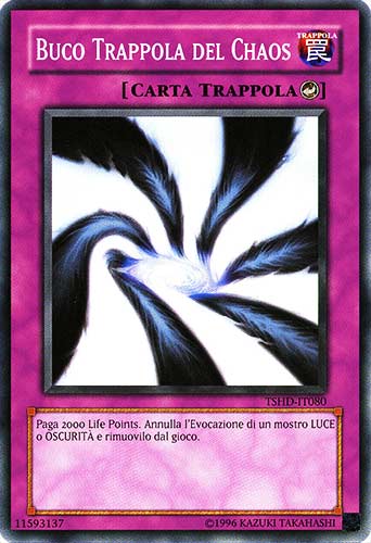 TSHD-IT080 Buco Trappola del Chaos comune Unlimited (IT) -NEAR MINT-