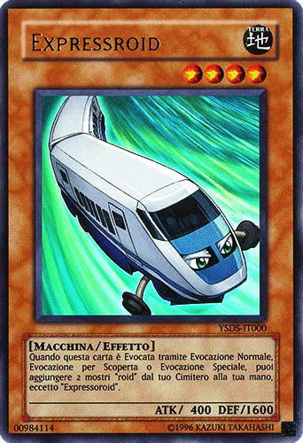 YSDS-IT000 Expressroid ultra rara Unlimited (IT) -NEAR MINT-