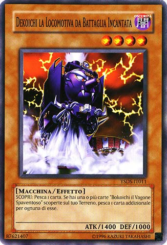 YSDS-IT011 Dekoichi la Locomotiva da Battaglia Incantata comune Unlimited (IT) -NEAR MINT-