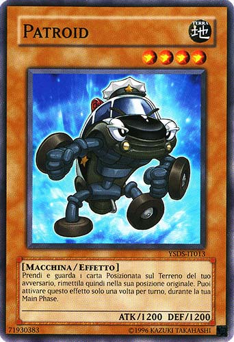 YSDS-IT013 Patroid comune Unlimited (IT) -NEAR MINT-