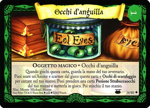 38/80 Occhi d'Anguilla non comune (IT)