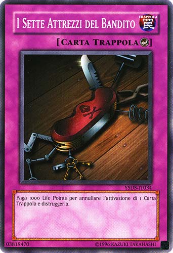 YSDS-IT034 I Sette Attrezzi del Bandito comune Unlimited (IT) -NEAR MINT-