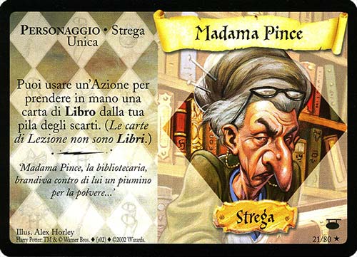 21/80 Madama Pince rara (IT)