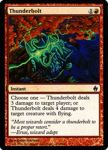 19 / 34 Thunderbolt comune foil (EN) -NEAR MINT-