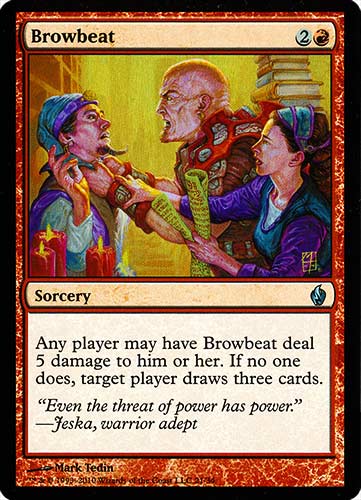 21 / 34 Browbeat non comune foil (EN) -NEAR MINT-