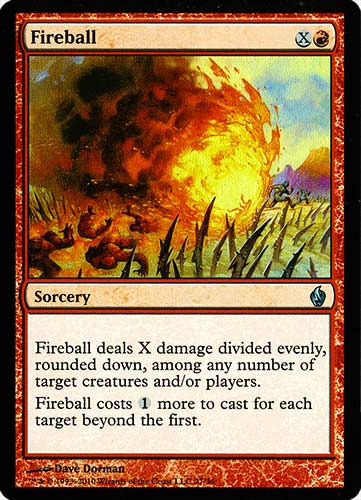 27 / 34 Fireball non comune foil (EN) -NEAR MINT-
