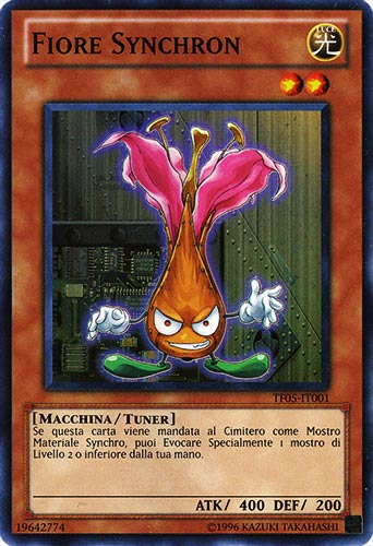 TF05-IT001 Fiore Synchron super rara Unlimited (IT) -NEAR MINT-