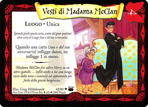 42/80 Vesti di Madama McClan non comune (IT)