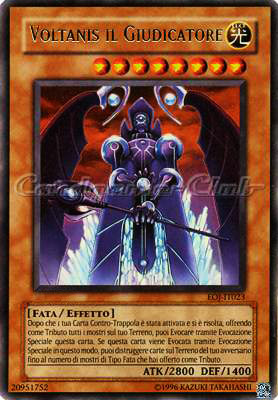 EOJ-IT023 Voltanis il Giudicatore ultra rara Unlimited (IT) -NEAR MINT-